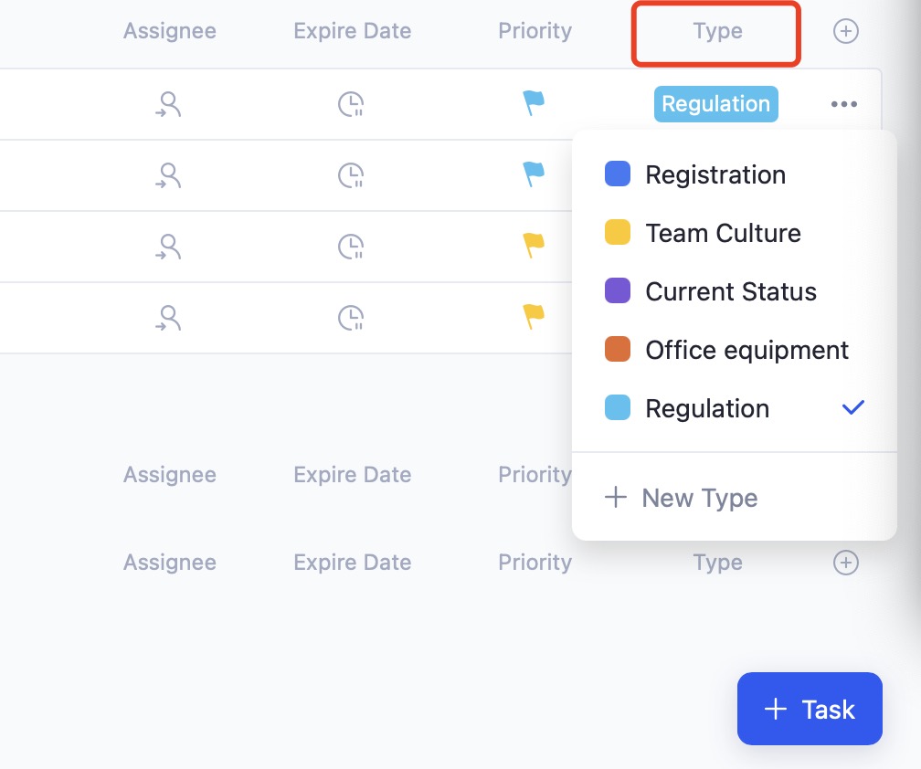 Tracup_different_type_in_onboarding_template